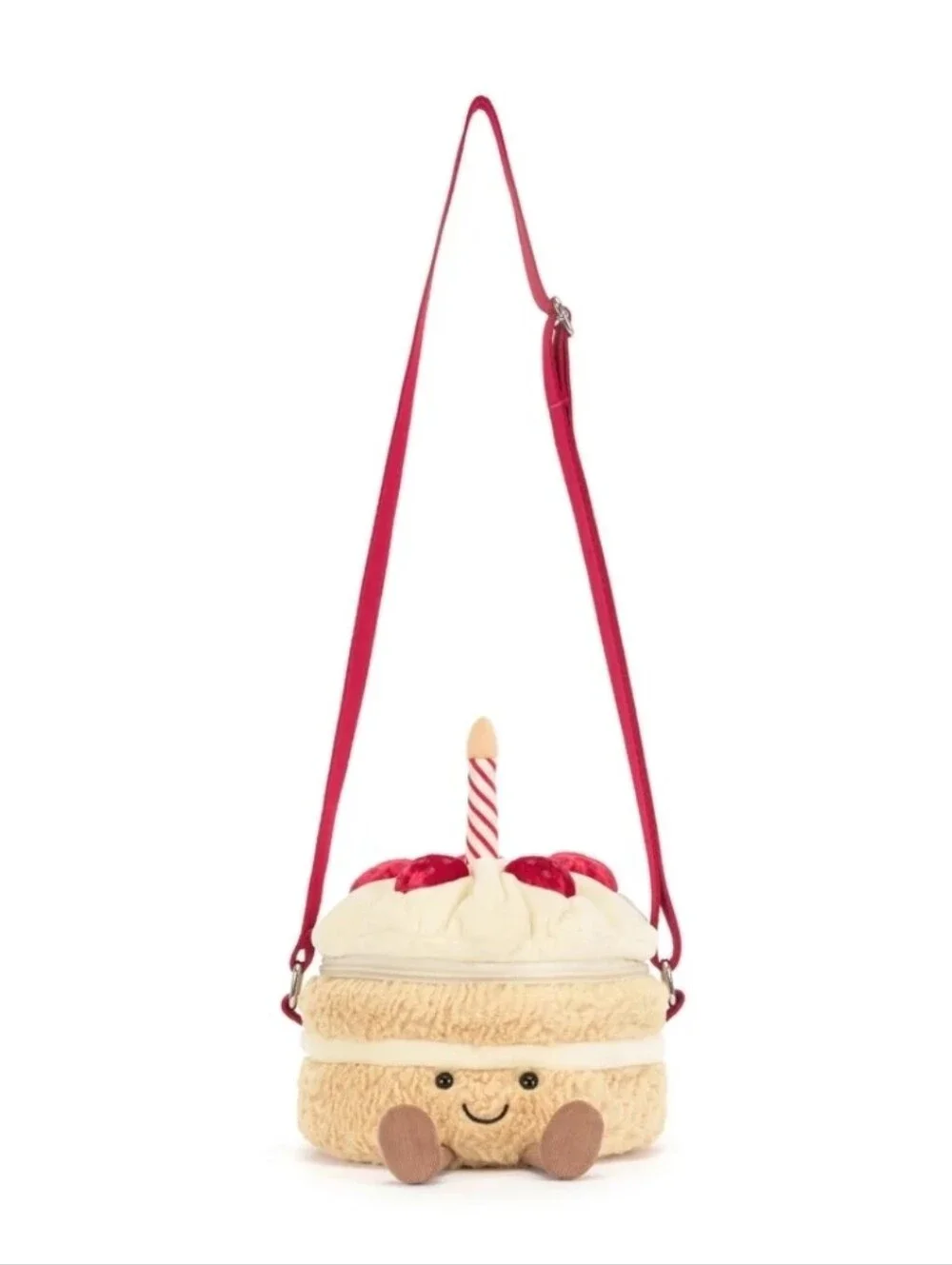 Jellycat Amuseables Birthday Cake Bag Soft Plush NWT Authentic Dustbag Included!